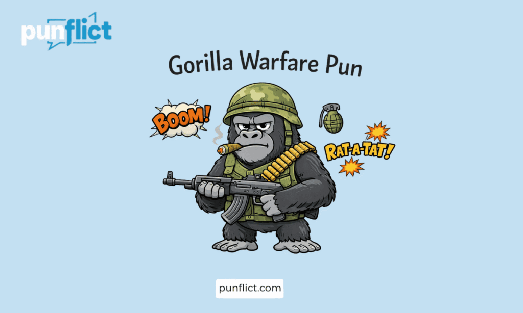 gorilla-warfare-pun