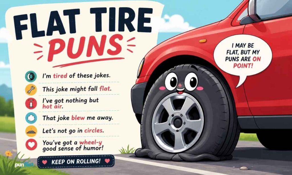 flat-tire-puns