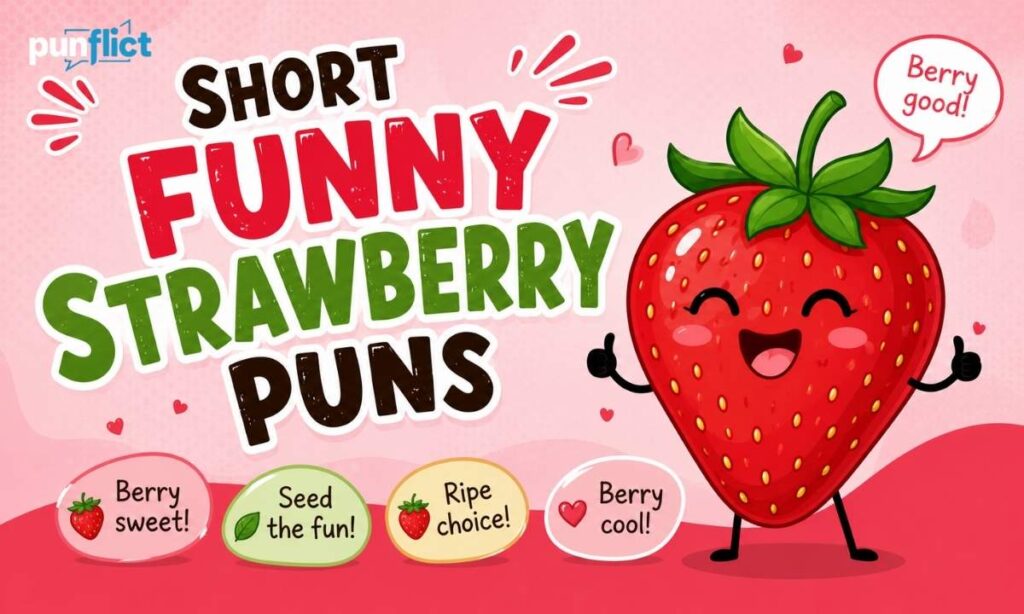 short-funny-strawberry-puns