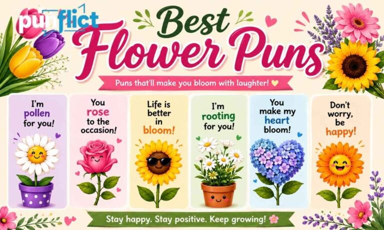 best-flower-puns-short-one-liners